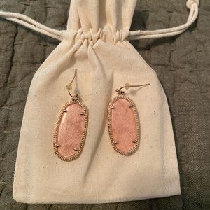 Kendra Scott Light Pink Earrings